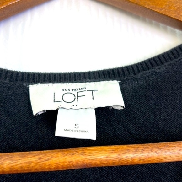 Ann Taylor Loft - Pink & Orange Argyle Sleeveless Sweater Vest Size Small - Picture 9 of 11